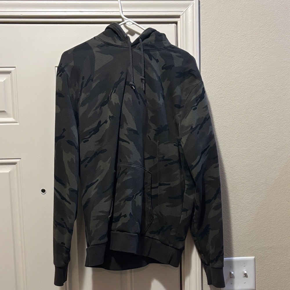 Old Navy Camouflage Hoodie - Black and Green